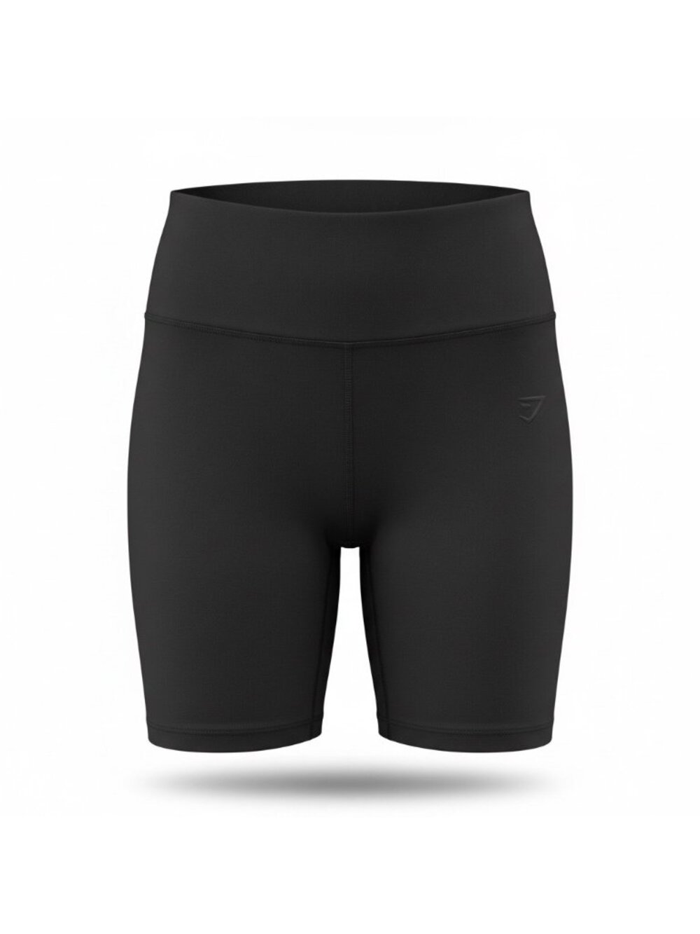 Gymshark Womens Black Whitney Simmons High-Waisted Gym Shorts Sz M